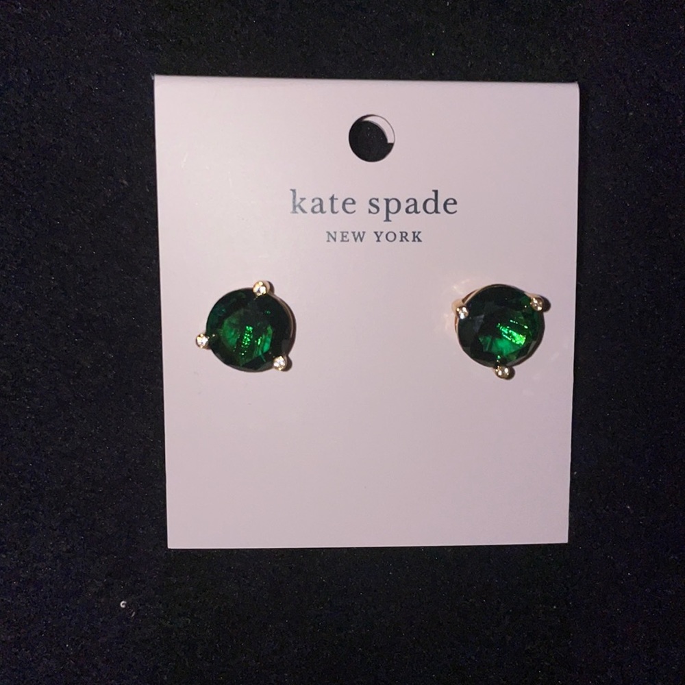 Kate Spade Emerald Earrings
